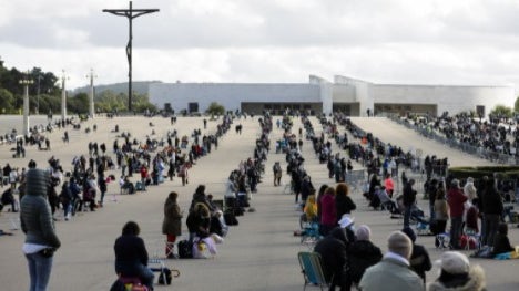 Imagem de Fátima espera enchente