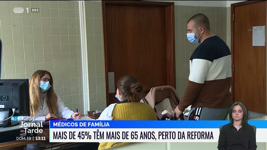 Mais de 45% dos médicos de família têm mais de 65 anos