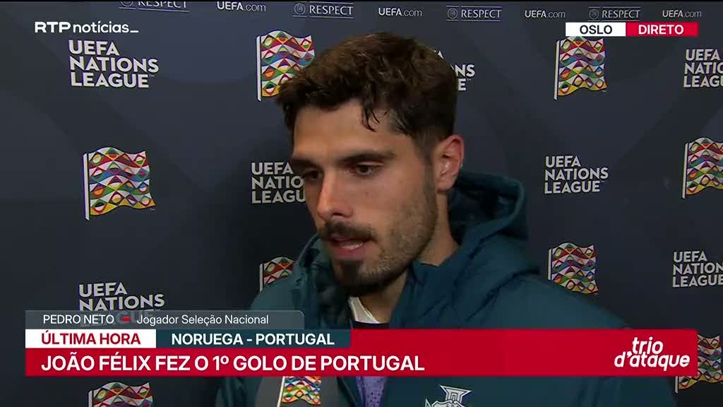 Pedro Neto  fala num grande resultado