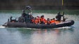 Mais de 1.000 migrantes atravessaram Canal da Mancha