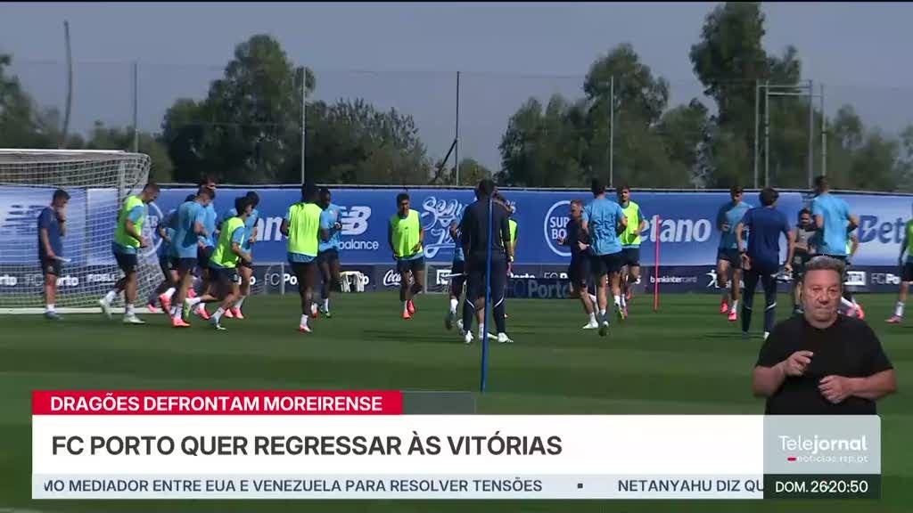 Imagem de Onze do Porto deve sofrer alterações no encontro com o Moreirense