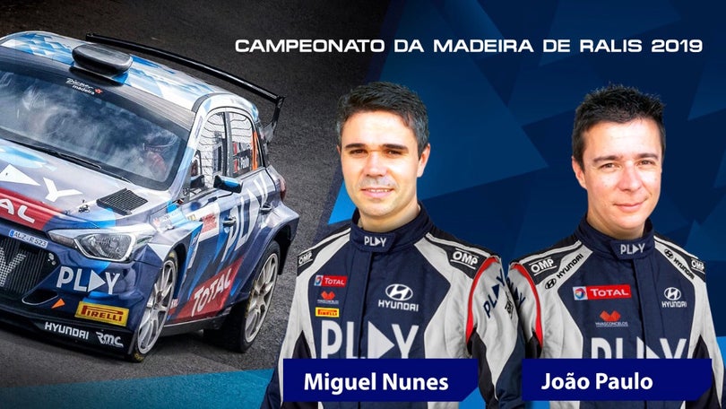 Miguel Nunes e João Paulo atacam campeonato de ralis da Madeira com o Hyundai I20 R5