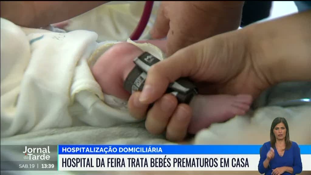 Hospital da Feira trata bebés prematuros em casa