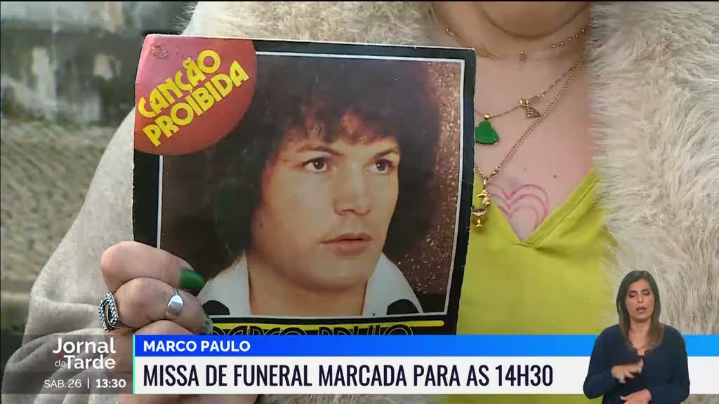 Marco Paulo homenageado. Cerimónias fúnebres terminam hoje