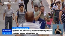 Imagem de Covid-19: Petição contra o uso de máscara na rua já conta com cerca de 4 mil assinaturas (Vídeo)