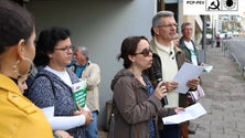 Imagem de CDU contra encerramento dos CTT no Edifício 2000