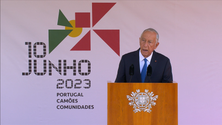 Imagem de 10 de Junho: Marcelo critica problemas crónicos do país