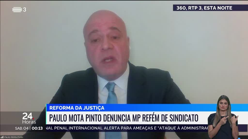 Paulo Mota Pinto diz que Ministério Público está refém do Sindicato dos Magistrados