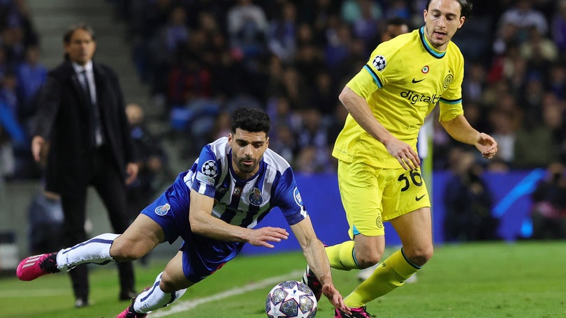 FC Porto eliminado pelo Inter Milão nos oitavos da Liga dos Campeões