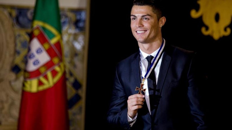 Marcelo aguarda decisão sobre condecorações de Cristiano Ronaldo