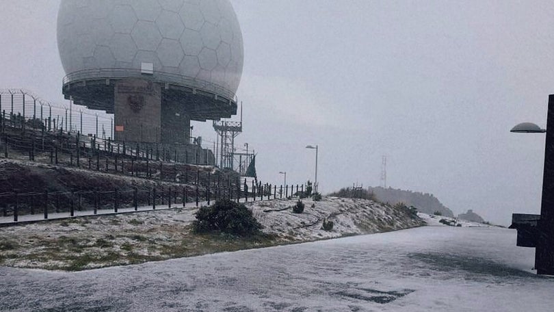 Aguaceiros, trovoada e queda de neve