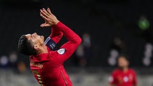 Imagem de Liga das Nações: Ronaldo muito feliz por ultrapassar 100 golos pela Seleção
