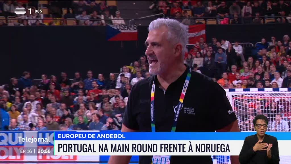 Andebol. Portugal enfrenta Noruega na Main Round