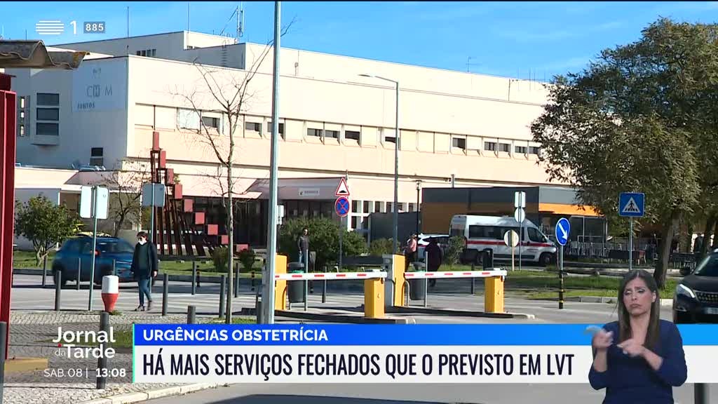 Estão encerradas mais urgências de obstetrícia do que o previsto na região de Lisboa