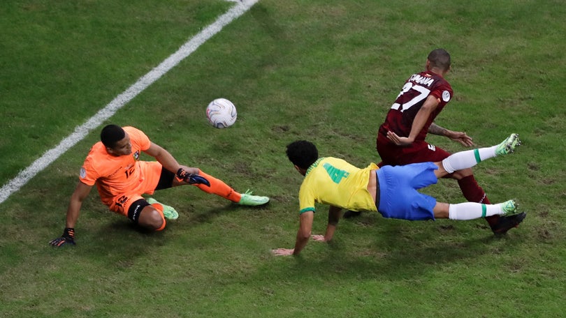 Imagem de Brasil derrotou a Venezuela