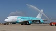 Maior avião de passageiros aterrou em Beja