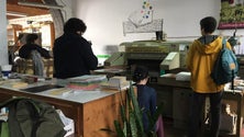 Grupo de sketchers promoveu sessão de desenho na Tipografia Micaelense (Vídeo)