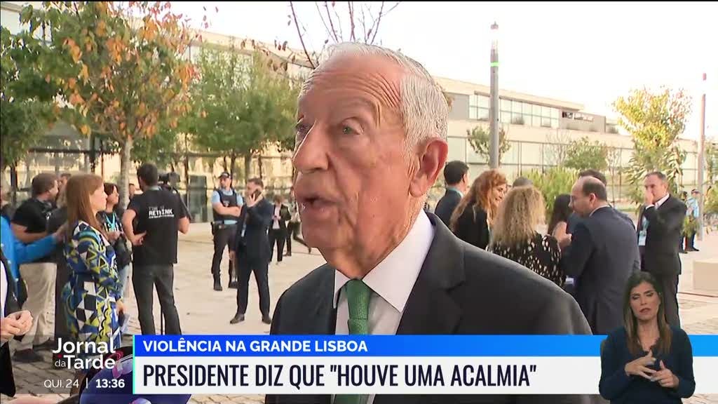 Marcelo afirma que violência física nunca é solução