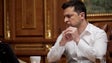 Imagem de Zelensky acusa Ocidente de falta de coragem e pede jatos e tanques