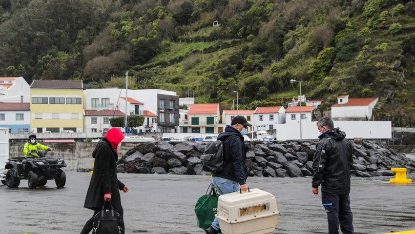 Exército prepara ponto de reunião e distribuição de desalojados em São Jorge