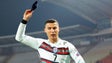 Imagem de Braçadeira de CR7 leiloada por 64 mil euros