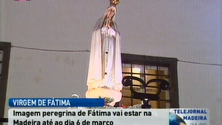 Imagem de Chegada da imagem da Virgem de Fátima à Madeira acompanhada por milhares de fiéis