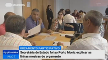 Imagem de Secretária de Estado foi ao Porto Moniz explicar as linhas mestras do orçamento