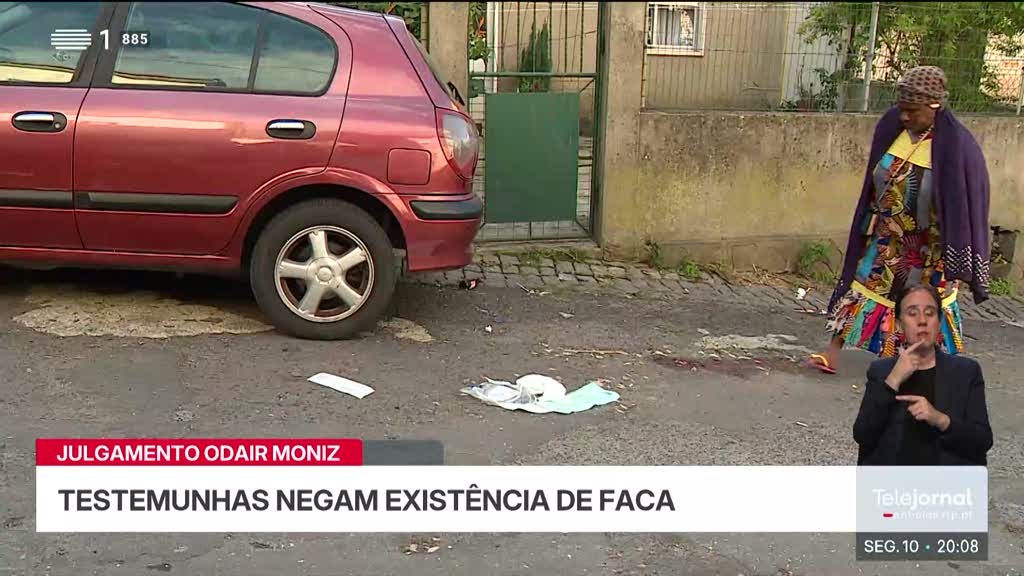 Julgamento sobre morte de Odair Moniz. Testemunhas negam existência de faca