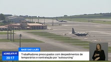 Sindicatos e trabalhadores da Base das Lajes preocupados com despedimentos [Vídeo]