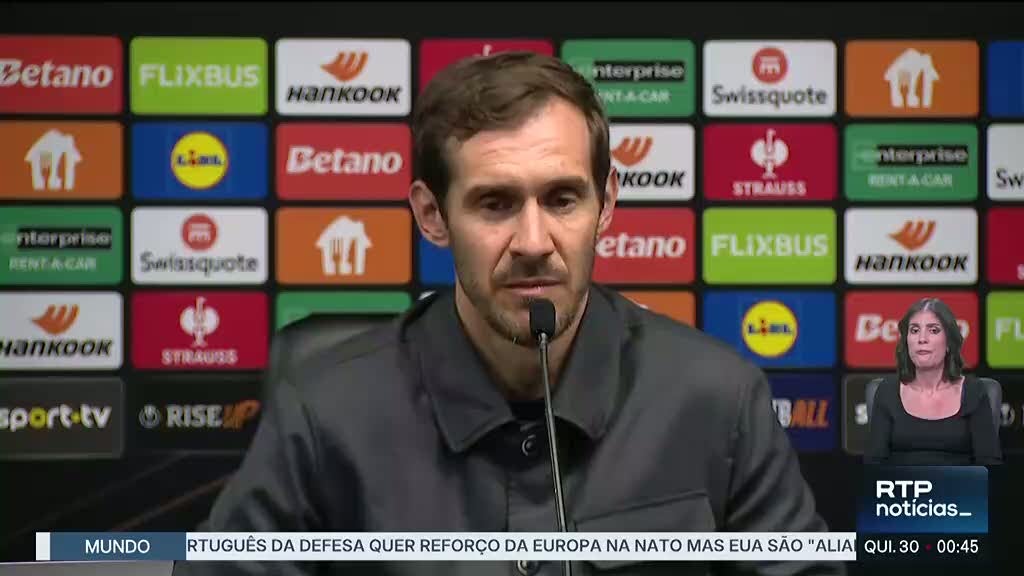 Liga Europa. Treinador do Friburgo elogia futebol do Braga