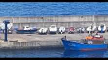 Imagem de Pescadores de Câmara de Lobos abrigaram-se no Porto Moniz (Vídeo)