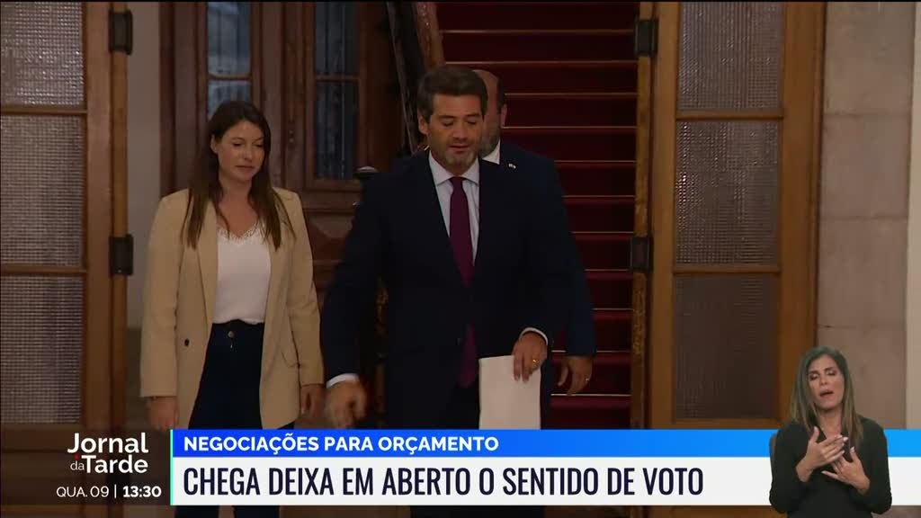 Chega deixa em aberto o sentido de voto em relação ao Orçamento