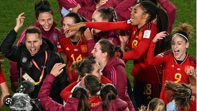 Espanha é campeã mundial de futebol feminino