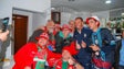 Imagem de Dezenas de madeirenses juntos em Ponta Delgada no apoio ao Marítimo