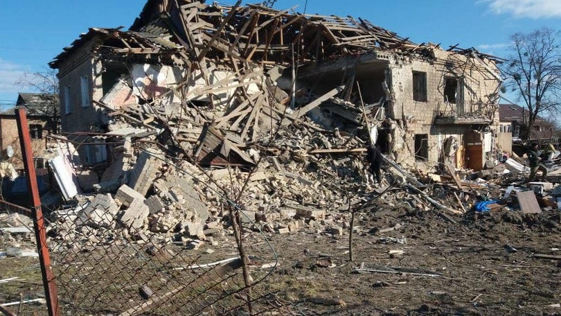 Combates no centro de Mariupol