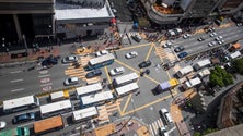 Imagem de Transportes paralisaram Caracas em protesto contra registo para acesso a gasolina