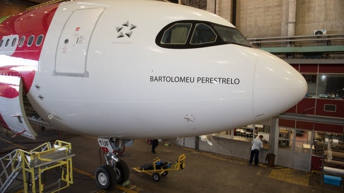 Imagem de Bartolomeu Perestrelo dá nome a avião da TAP