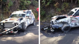 Imagem de Rali Vinho Madeira: José Jarimba e Hugo Freitas fora da prova após um acidente com o Toyota Starlet