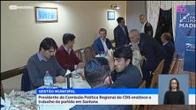 Comissão política do CDS enaltece o trabalho do partido em Santana (vídeo)