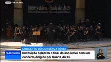 Imagem de Concerto de encerramento do ano letivo do Conservatório traz maestro Duarte Alves à Madeira