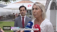 Imagem de Ana Sousa quer promover uma maior inclusão dos jovens na sociedade (vídeo)