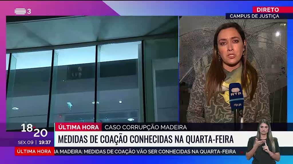 Madeira. Detidos vão conhecer medidas de coação na quarta-feira