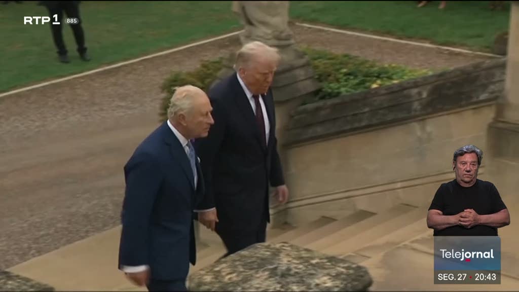 Carlos III está nos EUA para uma visita de quatro dias