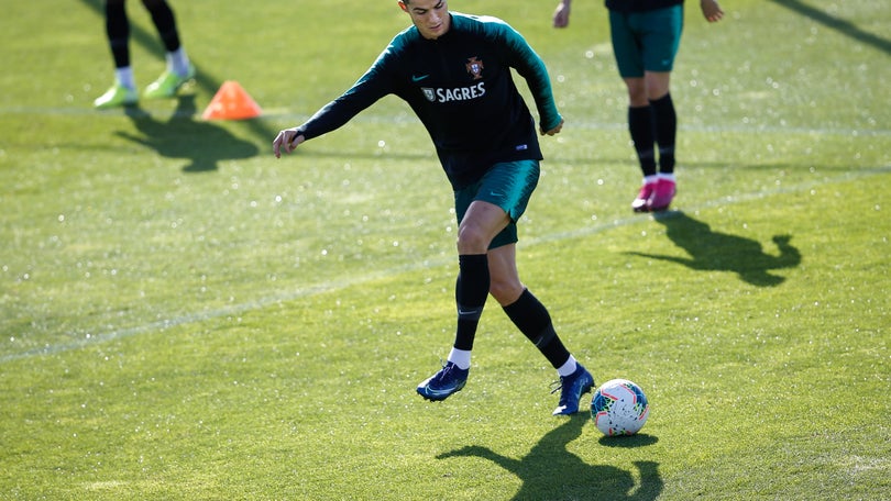 Imagem de Ronaldo a caminho dos 100 golos