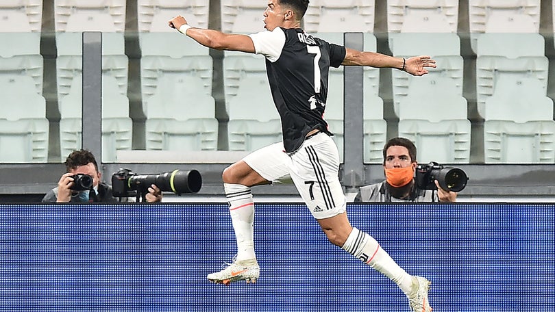 Ronaldo feliz com vitória da Juventus e em busca de novos recordes