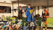 Madeirense Hugo Silva venceu a primeira prova do Campeonato Nacional de Supermoto