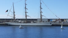 Imagem de Navio-escola Sagres aberto a visitas (vídeo)