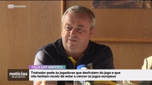 Imagem de Florido pede às jogadoras que desfrutem dos jogos europeus (vídeo)