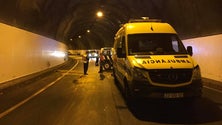 Imagem de Motociclista morre no túnel do Campanário