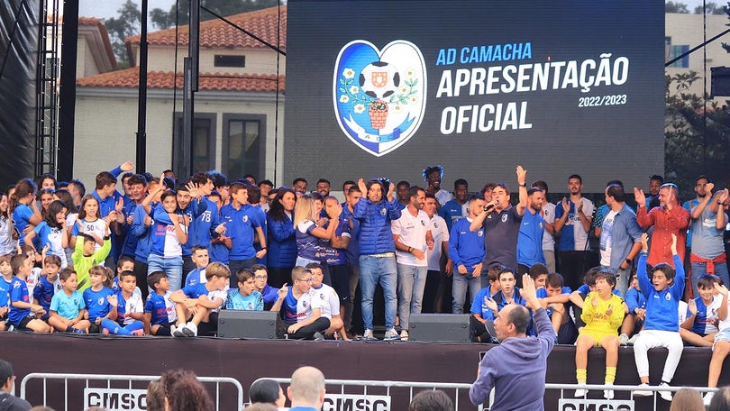 AD Camacha apresentou o plantel e empatou a zeros com o Marítimo B